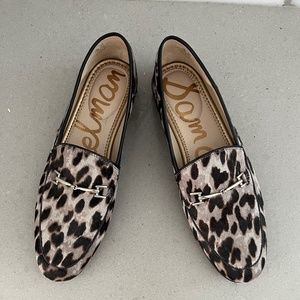 Sam Edelman Leopard print loafers size 9.5
